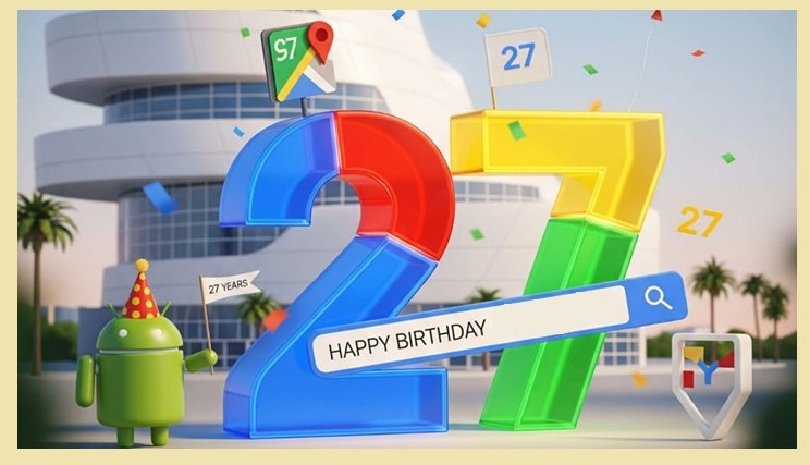 Google's 27th birthday